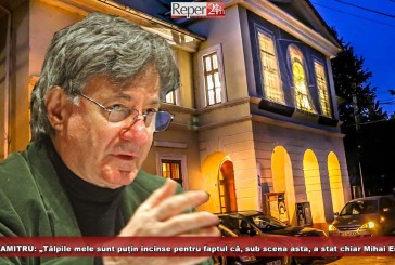 ION CARAMITRU: „Tălpile mele sunt puțin încinse pentru faptul că, sub scena asta, a stat chiar Mihai Eminescu”