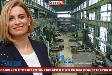 Președintele ALDE Caraș-Severin, Ionela Kovacs, a demonstrat că politica presupune implicare în problemele comunității!