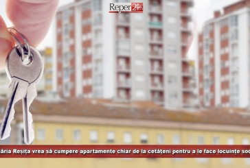 Ultima zi în care Primăria Reșița cumpără apartamente de la persoane fizice și juridice