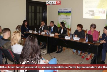 OFICIAL. A fost lansat proiectul ce vizează reabilitarea Pieței Agroalimentare din Oravița