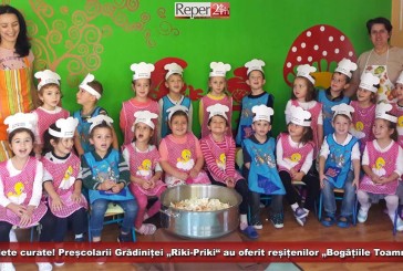 Suflete curate! Preșcolarii Grădiniței „Riki-Priki“ au oferit reșițenilor „Bogățiile Toamnei“!