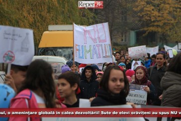 Tutunul, o ameninţare globală în calea dezvoltării! Sute de elevi orăvițeni au spus NU viciilor!