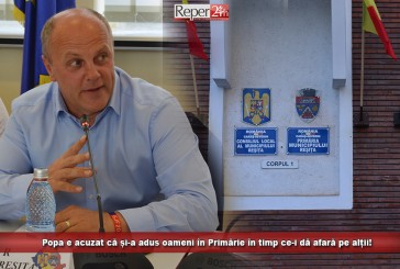 Popa e acuzat că și-a adus oameni în Primărie în timp ce-i dă afară pe alții! „Am adus oameni pe poziții cheie cu care să construiesc proiecte”