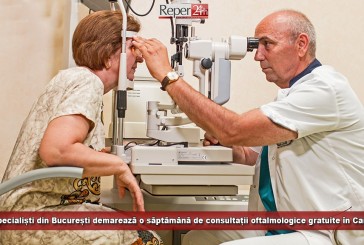 Specialiști din București demarează o săptămână de consultații oftalmologice gratuite în 49 de comune și sate din Caraș