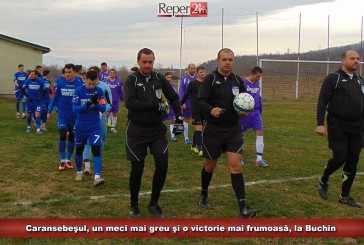 Caransebeşul, un meci mai greu şi o victorie mai frumoasă, la Buchin