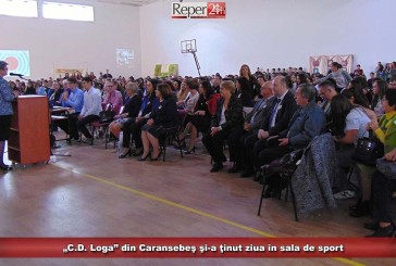 „C.D. Loga” din Caransebeş şi-a ţinut ziua în sala de sport