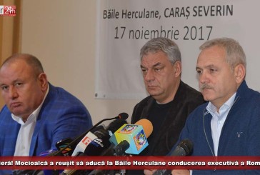 Premieră! Mocioalcă a reușit să aducă la Băile Herculane conducerea executivă a României!