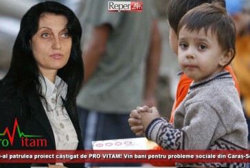 Cel de-al patrulea proiect câștigat de PRO VITAM! Vin bani pentru probleme sociale din Caraș-Severin!