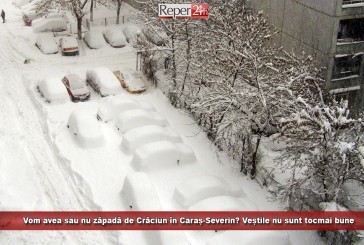 Vom avea sau nu zăpadă de Crăciun în Caraș-Severin? Veștile nu sunt tocmai bune