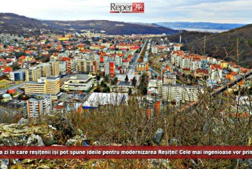 Ultima zi în care reșițenii își pot spune ideile pentru modernizarea Reșiței! Cele mai ingenioase vor primi bani