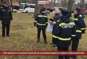 ISU Semenic e în alertă! Caută de ieri un bărbat dispărut în pădure la Borlovenii Noi