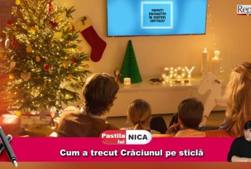 Cum a trecut Crăciunul pe sticlă