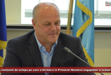 Ioan Popa, mulțumit de echipa pe care a format-o în Primăria Reșița! Numărul angajaților a scăzut de la 890 la 740!