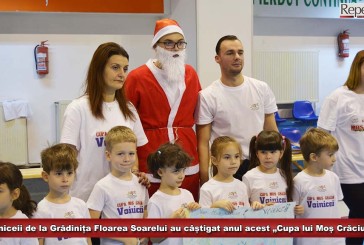 Voiniceii de la Grădinița Floarea Soarelui au câștigat anul acest „Cupa lui Moș Crăciun“!