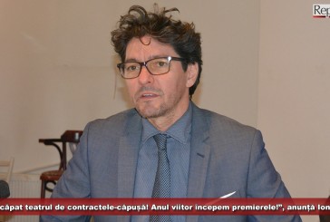 „Am scăpat teatrul de contractele-căpușă! Anul viitor începem premierele!”, anunță noul manager Florin-Gabriel Ionescu!