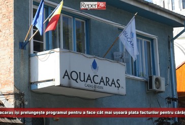 Aquacaraș își prelungește programul pentru a face cât mai ușoară plata facturilor pentru cărășeni