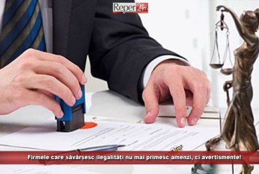 Firmele care săvârșesc ilegalități nu mai primesc amenzi, ci avertismente! Legea prevenirii a intrat în vigoare
