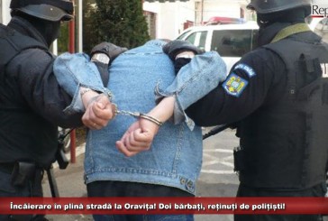 Încăierare în plină stradă la Oravița! Doi bărbați, reținuți de polițiști!