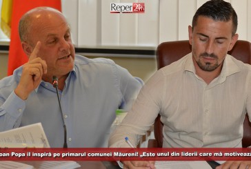 Ioan Popa îl inspiră pe primarul comunei Măureni! „Este unul din liderii care mă motivează”!
