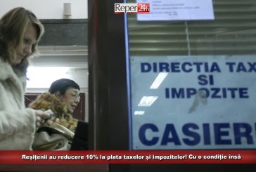 Reșițenii au reducere 10% la plata taxelor și impozitelor! Cu o condiție însă
