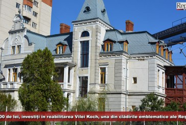 76.000 de lei, investiți în reabilitarea Vilei Koch! Alți 880.000 de lei sunt necesari pentru continuarea lucrărilor!