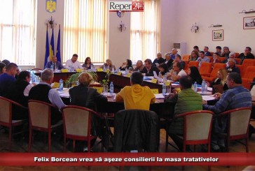Felix Borcean vrea să aşeze consilierii la masa tratativelor