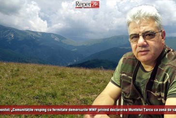 Marian Apostol: „Comunitățile resping cu fermitate demersurile WWF privind declararea Muntelui Țarcu ca zonă de sălbăticie!“