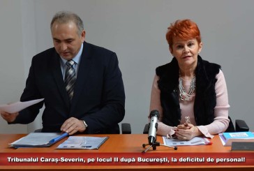 Criză de judecători în Caraș-Severin! Tribunalul e pe locul II după București, cu un deficit de personal de 33%