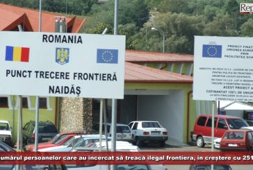 Granițele din vestul țării, luate cu asalt de migranți! Numărul celor care au încercat să treacă ilegal frontiera, în creștere cu 251%!