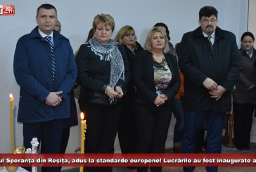 O rază de lumină pentru copiii aflați în plasament din Reșița! Centrul Speranța, adus la standarde europene!