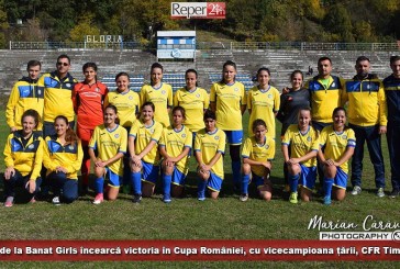 Fetele de la Banat Girls încearcă victoria în Cupa României, cu vicecampioana țării, CFR Timișoara!
