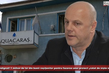 Popa, indignat: 1 milion de lei din bugetul reșițenilor pentru fazarea unui proiect „ratat de niște nătărăi”!