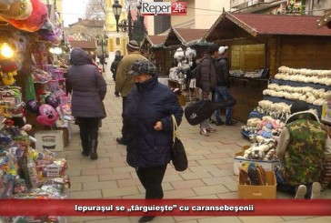 Iepuraşul se „târguieşte” cu caransebeşenii