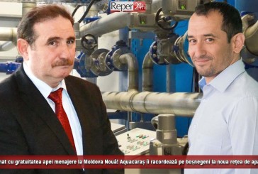 S-a terminat cu gratuitatea apei menajere la Moldova Nouă! Aquacaraș îi racordează pe boșnegeni la noua rețea de apă potabilă!