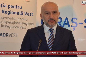 77 de firme din Regiunea Vest primesc finanțare prin POR! Doar 9 sunt din Caraș-Severin!