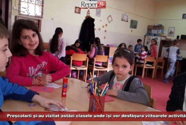 Pentru preșcolarii reșițeni, porțile Colegiului Național Mircea Eliade s-au deschis larg!