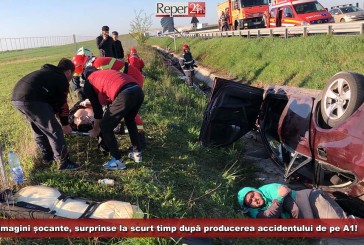 Un reșițean și-a pierdut viața și alți 4 sunt răniți, după un accident grav petrecut în această dimineață, pe autostrada A1, între Timișoara și Arad!