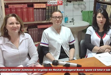 Datorii uriașe la Spitalul Județean de Urgență din Reșița! Managerul Bacer spune că totul e sub control!