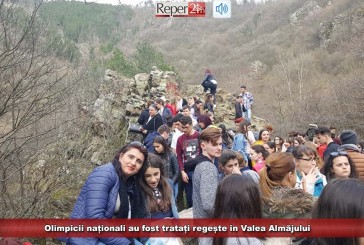 Olimpicii naționali au fost tratați regește în Valea Almăjului