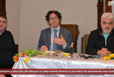 Instituțiile culturale din Reșița își dau mâna! „Este important să încercăm să ne ridicăm la standardul pe care și-l doresc reșițenii”!