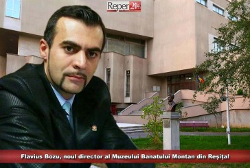 „Este momentul pentru o nouă viziune la Muzeul Banatului Montan”! Flavius Bozu a preluat frâiele instituției reșițene!