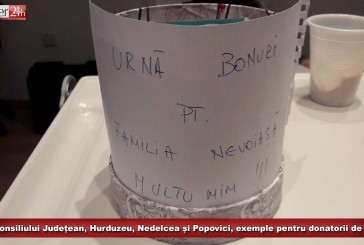 Șefii Consiliului Județean, Hurduzeu, Nedelcea și Popovici, exemple pentru donatorii de sânge!