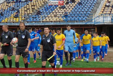 Caransebeşul a băut din Cupa victoriei în faţa Lupacului