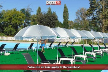 Patru zile de baie gratis la Caransebeş!