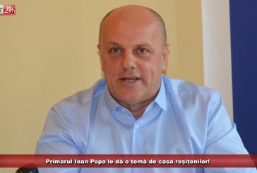Primarul Ioan Popa le dă o temă de casă reșițenilor!