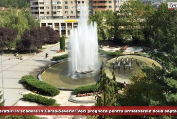 Temperaturi în scădere și instabilitate atmosferică în Caraș-Severin! Vezi prognoza pentru următoarele două săptămâni!