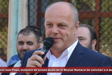 Popa, mulțumit de școala duală de la Reșița! Numărul de solicitări s-a dublat! „De aici vom reuși să ne facem o resursă umană corespunzătoare”