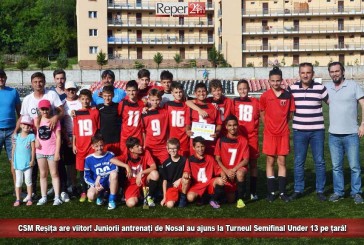 CSM Reșița are viitor! Juniorii antrenați de Nosal au ajuns la Turneul Semifinal Under 13 pe țară!