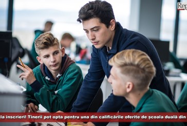START la înscrieri! Tinerii, chemați să opteze pentru una din cele 12 calificări oferite de școala duală din Reșița!