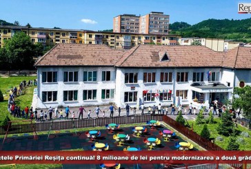 Proiectele Primăriei Reșița continuă! 8 milioane de lei pentru modernizarea a două grădinițe din municipiu!
